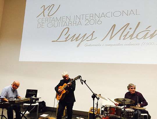 El jazz magistral de Ximo Tébar clausura el XV Festival Internacional de Guitarra Luys Milán